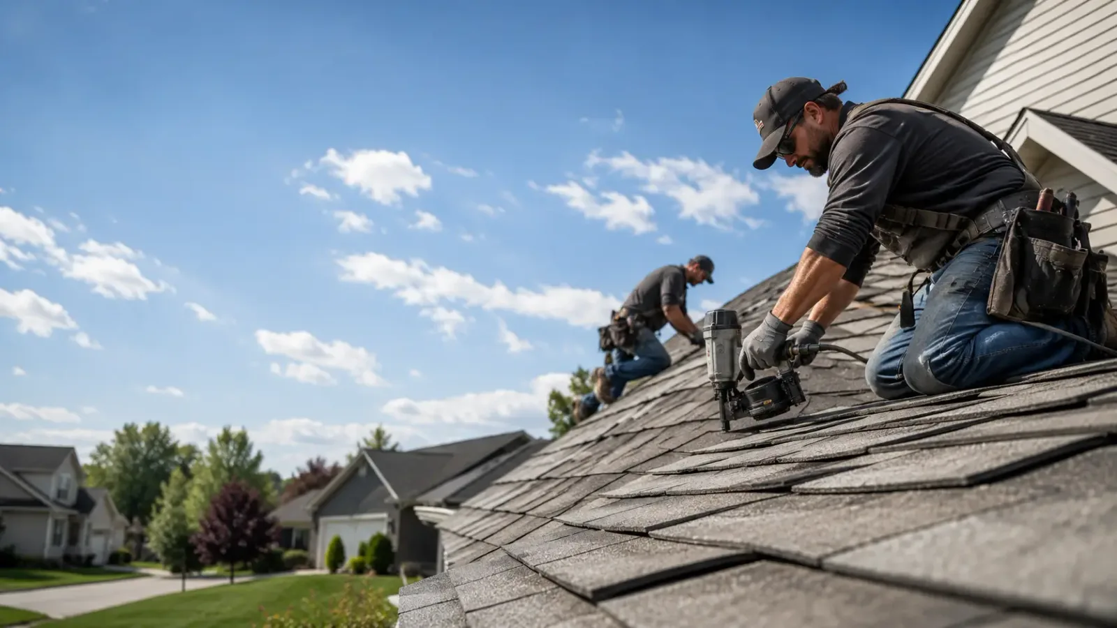 Storm Damage Roof Repair in Beckemeyer, IL near me